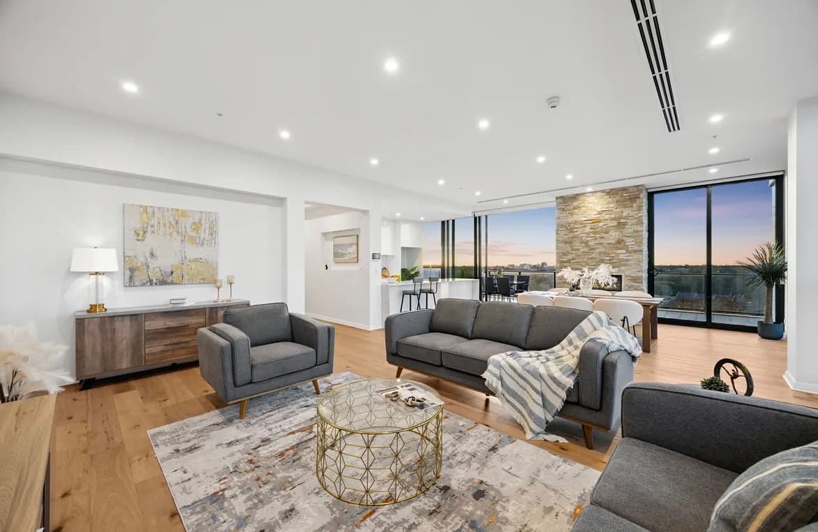 Modern Apartment Staging - After